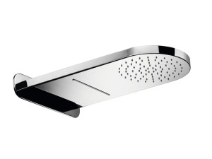 Настенная насадка для душа с водопадом и системой защиты от накипи