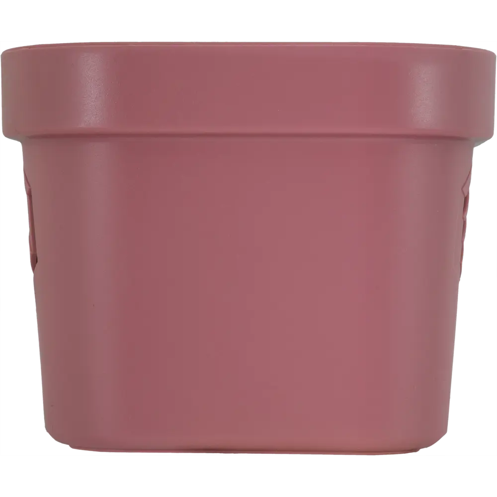 Ящик DELUXE с крышкой 19x13x11 см 1.9 л пластик цвет розовый БЫТПЛАСТ STLM-2039346 - Вид №3