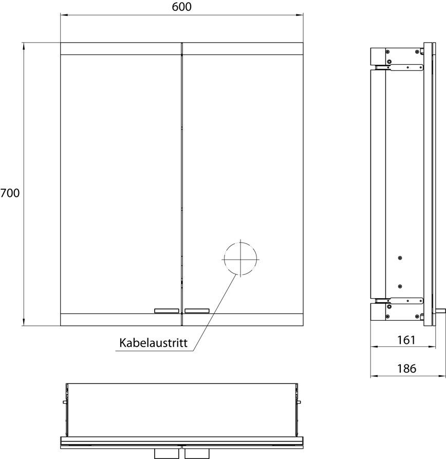 Emco Bad Настенное зеркало с контейнером Evo sun-id-1500185 - Вид №18
