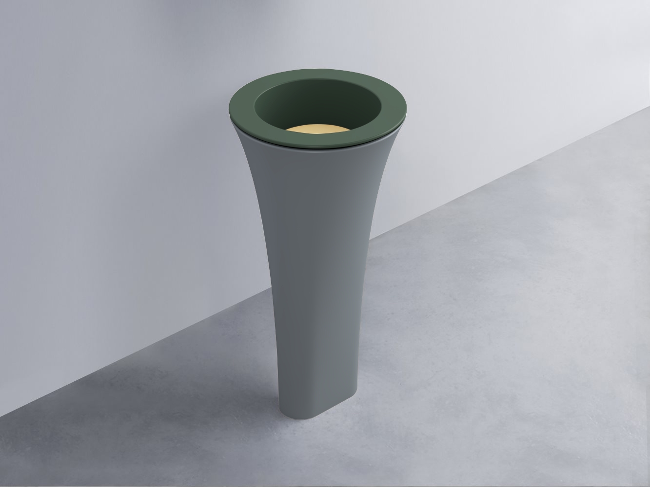 AMLA45-MU+AMPILT-CN+AMCOLT-BR Раковина Amedeo Tondo отдельностоящая cielo Enjoy + Amedeo Ceramica Cielo