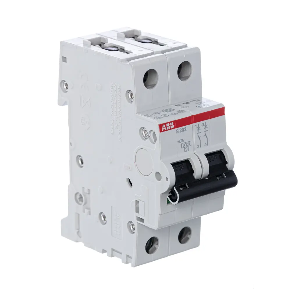 Автоматический выключатель ABB S202 1P N C25 А 6 кА 2CDS252001R0254 STLM-2180319 - Вид №2