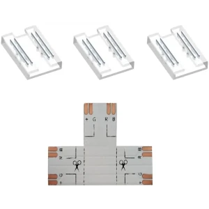 Коннекторы APEYRON для светодиодных лент 24В с клипсами 87978645