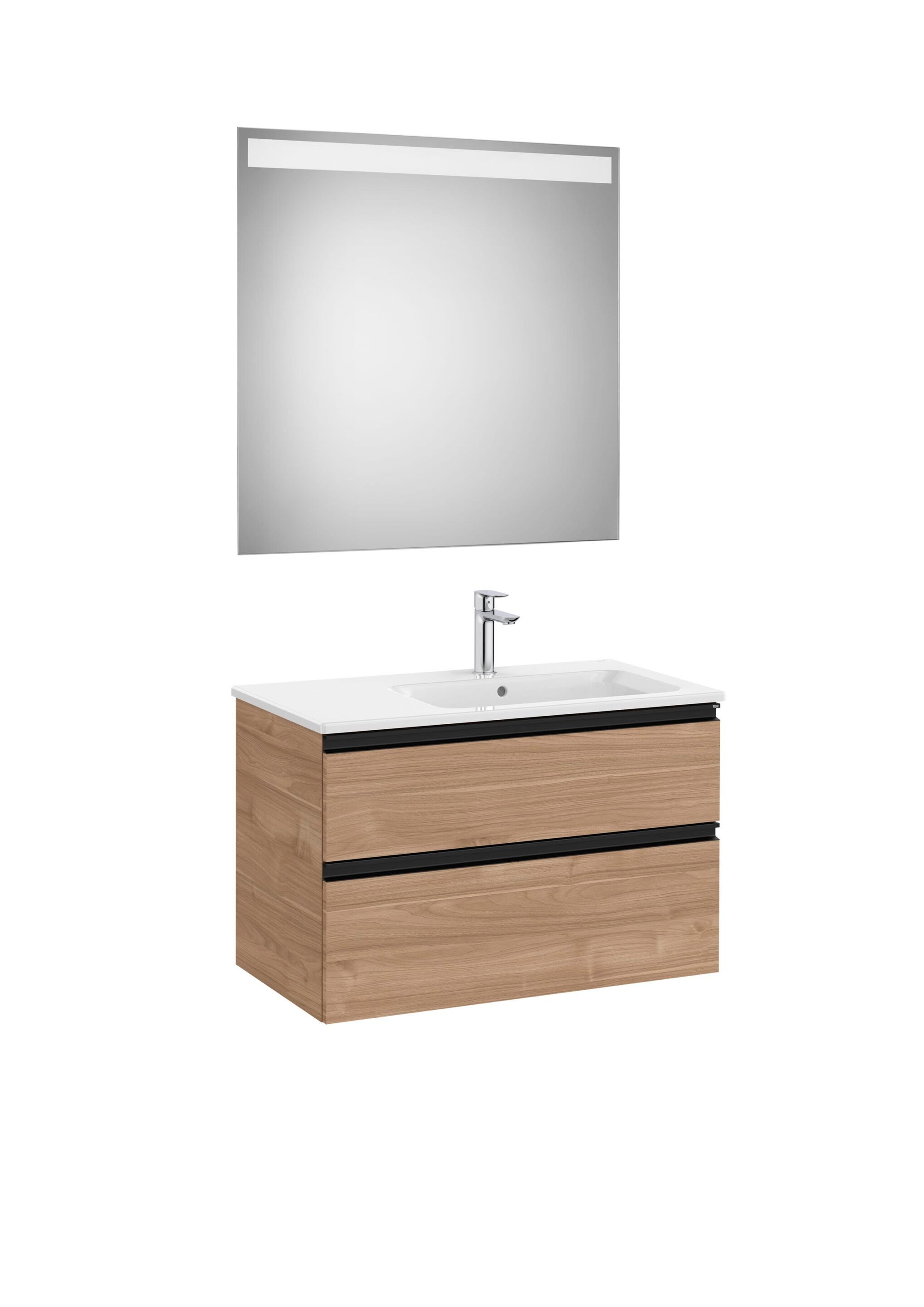 Деревянный умывальник с зеркалом и встроенной раковиной Roca UNIK A8515 / A8518 ARCH-00035896 - Вид №24