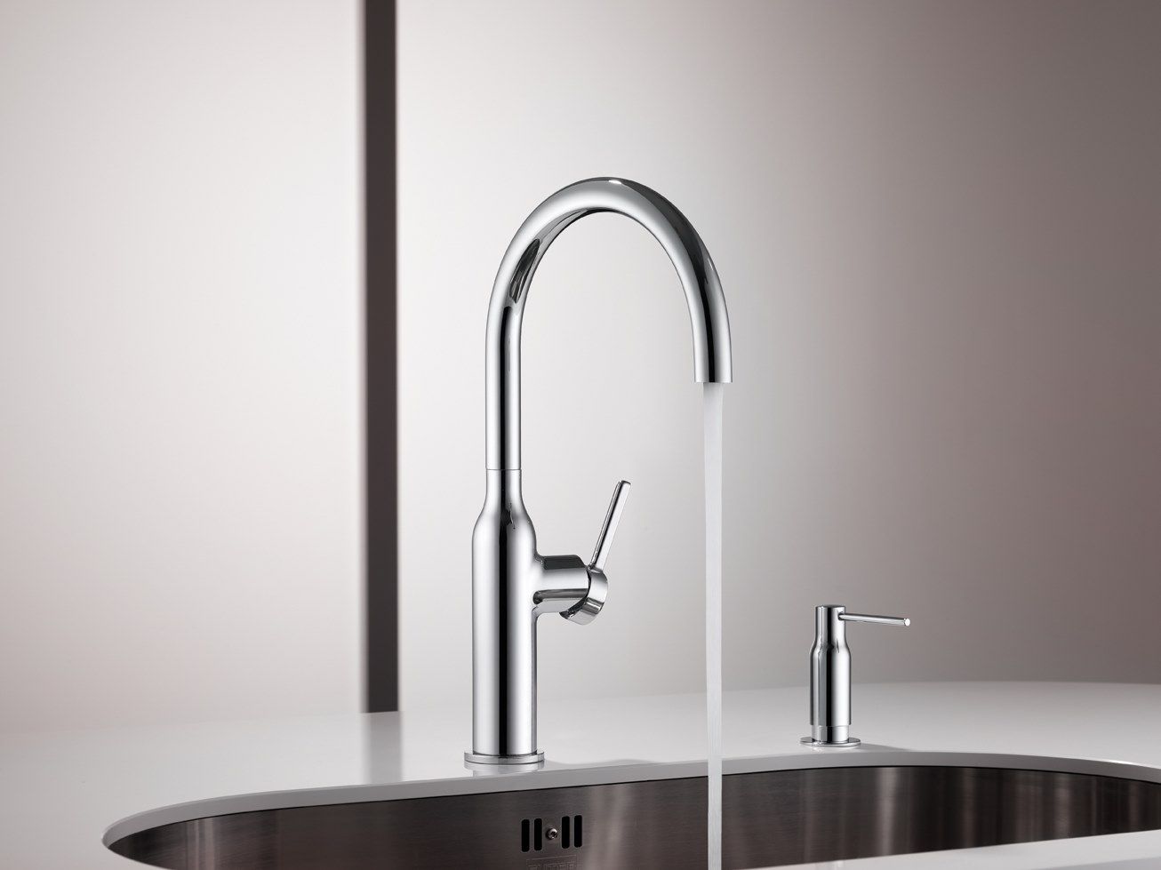 Смеситель для кухни с поворотным изливом KWC SIN ARCH-00051934 - Вид №1
