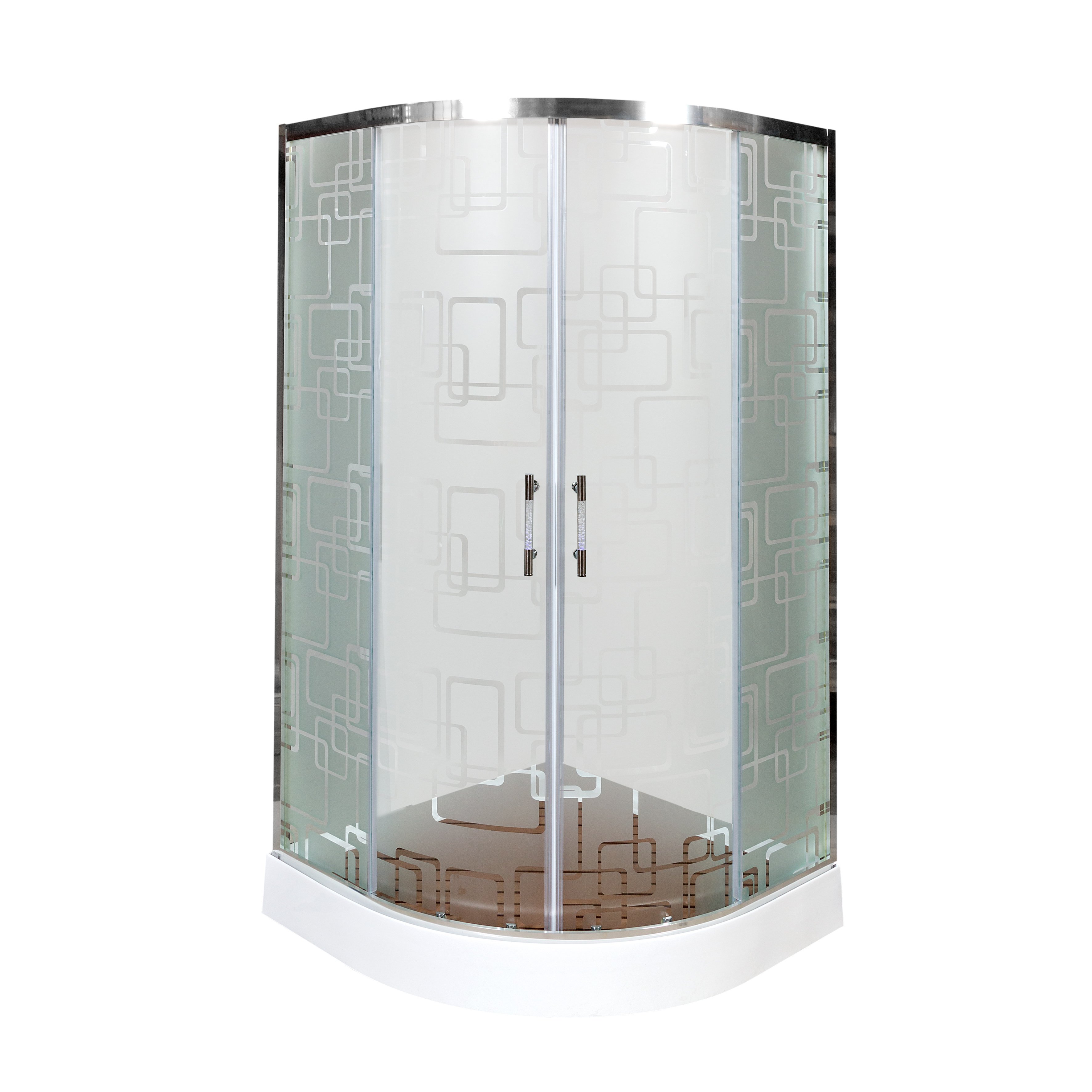 D80S LED Душевая кабина DETO Серия D Душевое ограждение С 09 LED - Вид №4