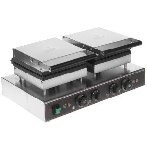 8107411 Вафельница GASTRORAG ZU-HF-2E серебристый