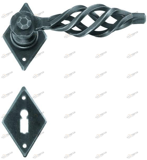 Galbusera Железная ручка на розетке с розеткой Londra 2301