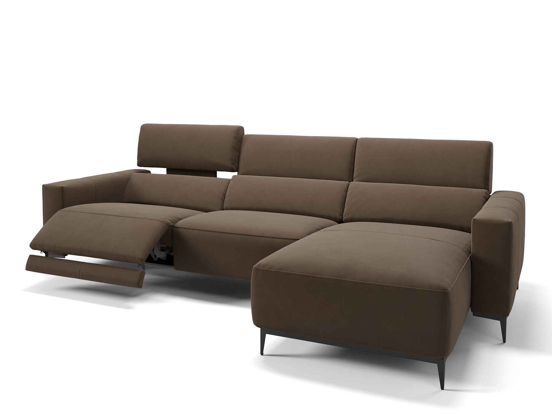 Тканевый диван с полуостровом Sofanella Толедо ARCH-00152535