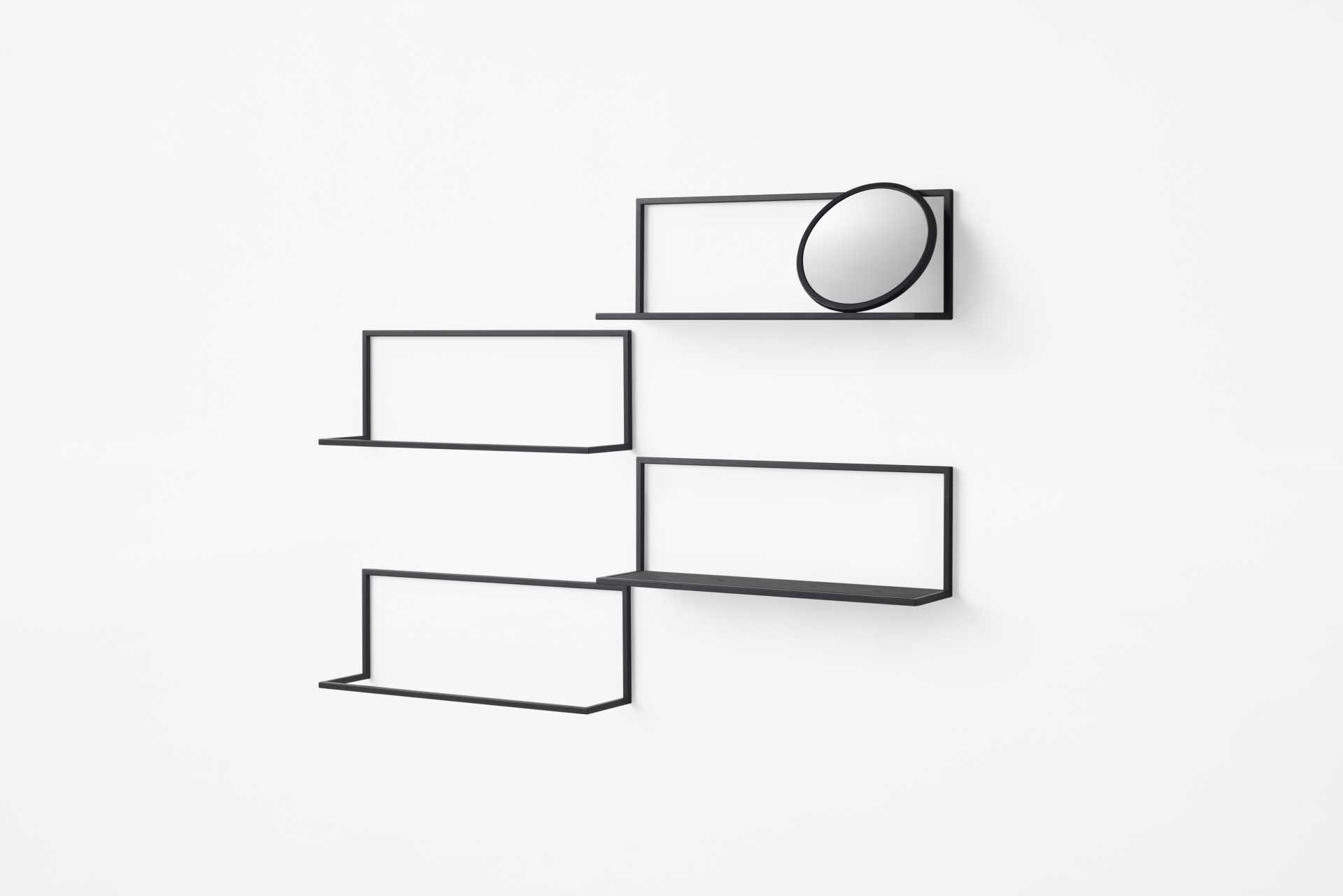 Каркас настенного зеркала маленькое с доской Stellar Works FR-M121-S Frame - Вид №16