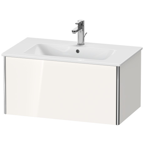 XS407208585 Тумбочка подвесная XSquare #XS4072 810 x 478 мм Белый глянцевый лак Duravit - Вид №2