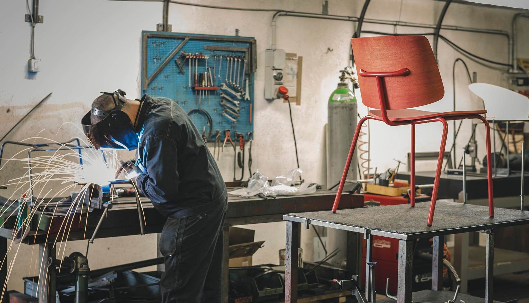 Алюминиевый и деревянный стул True Design Tao ARCH-00056572 - Вид №9