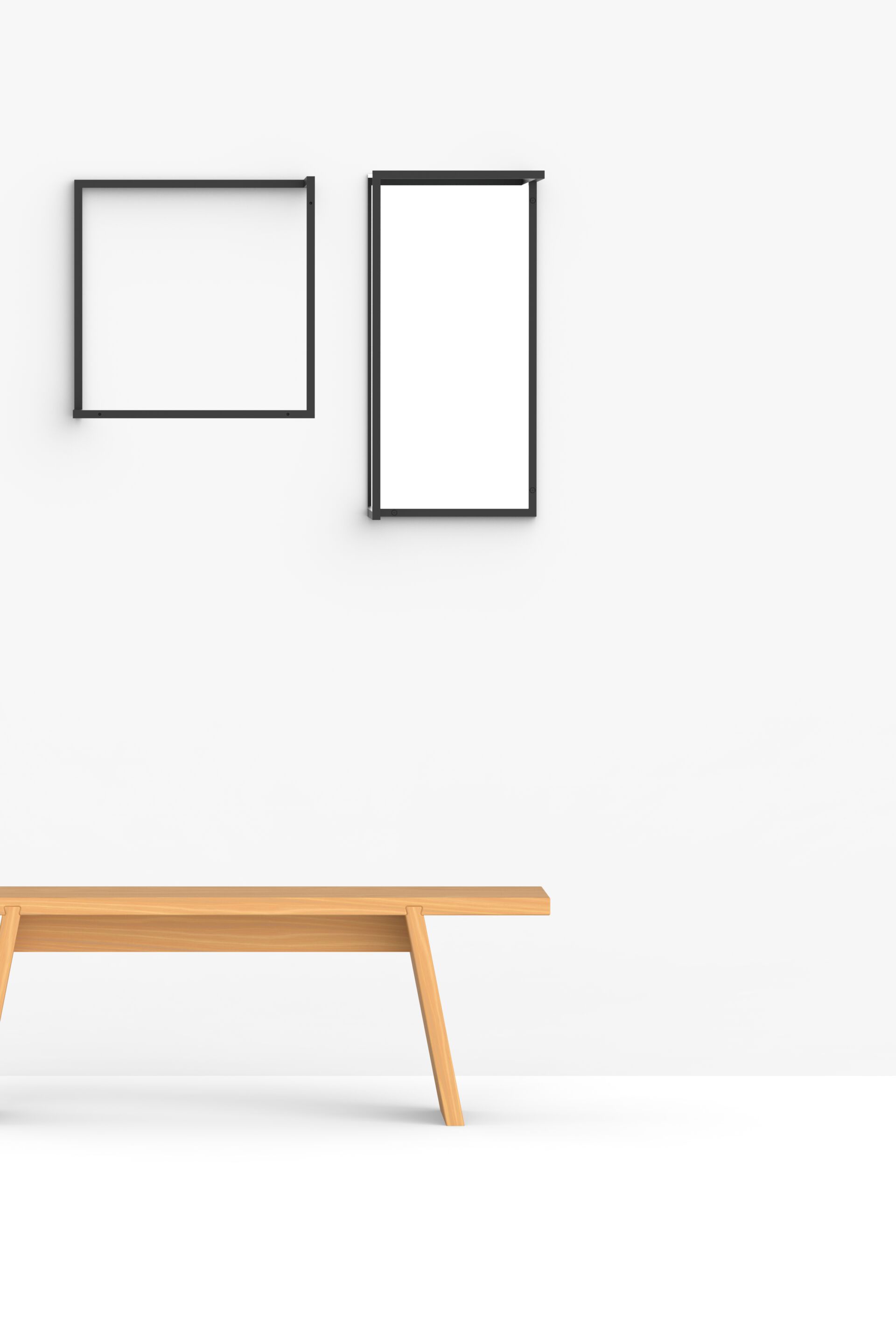 Стальная настенная вешалка с порошковым покрытием FUNCTIONALS рамка ARCH-00079930 - Вид №4