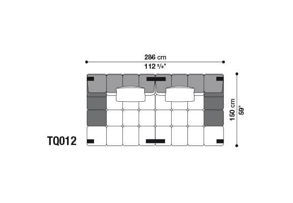 Модульный диван B&B Italia Tufty Time ARCH-00144354 - Вид №46