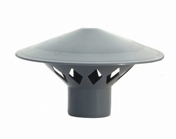 Зонт вентиляционный Д50мм для канализационных труб Политек 6336 - Вид №1