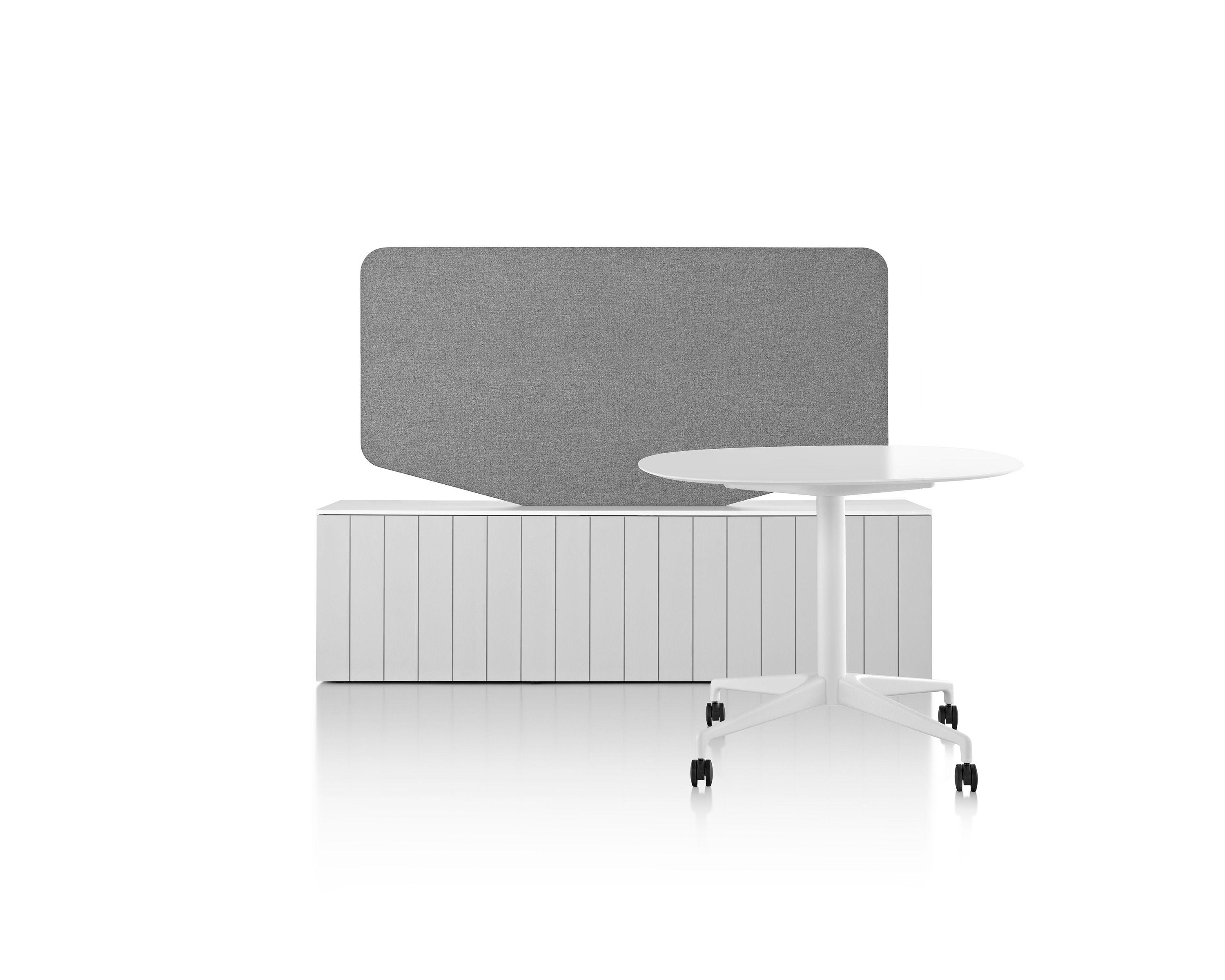 Секционный стол с регулируемой высотой и встроенной полкой Herman Miller местный ARCH-00031861 - Вид №24