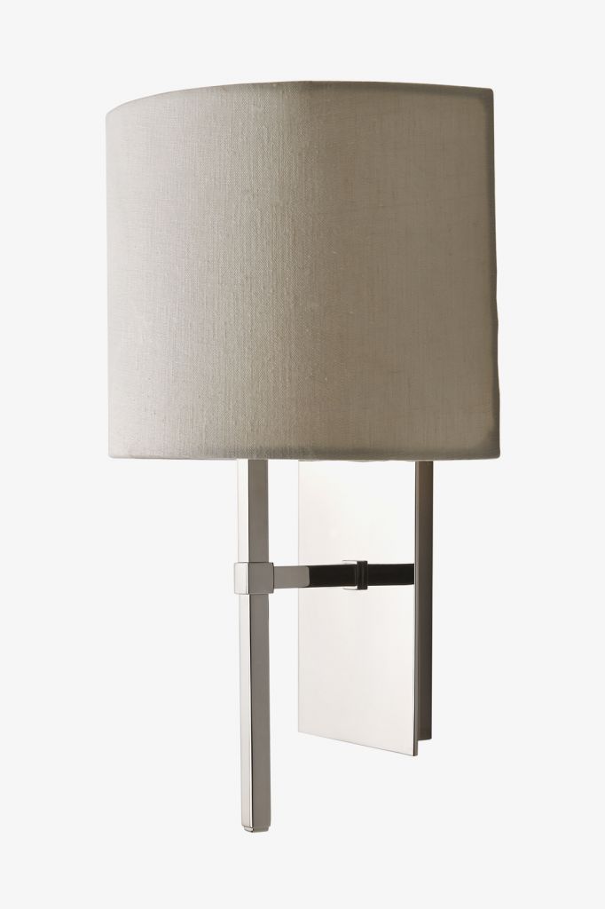 SPLT01 Настенный бра на одну руку Spence с тканевой полутенью Waterworks 
