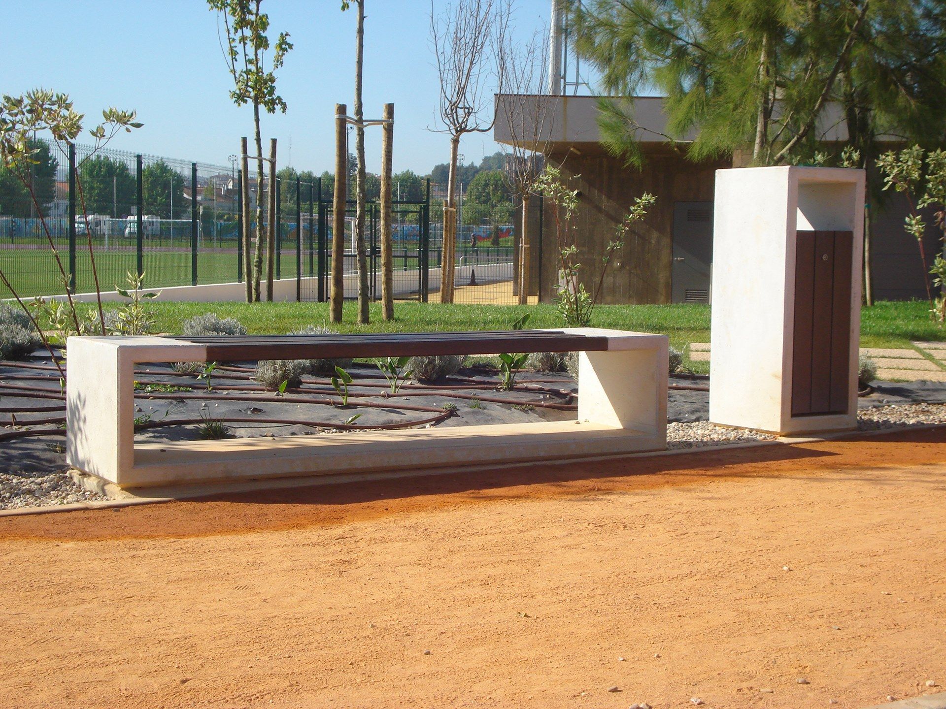 Деревянные и бетонные стойки для мусора SIT Outline ARCH-00083718 - Вид №6