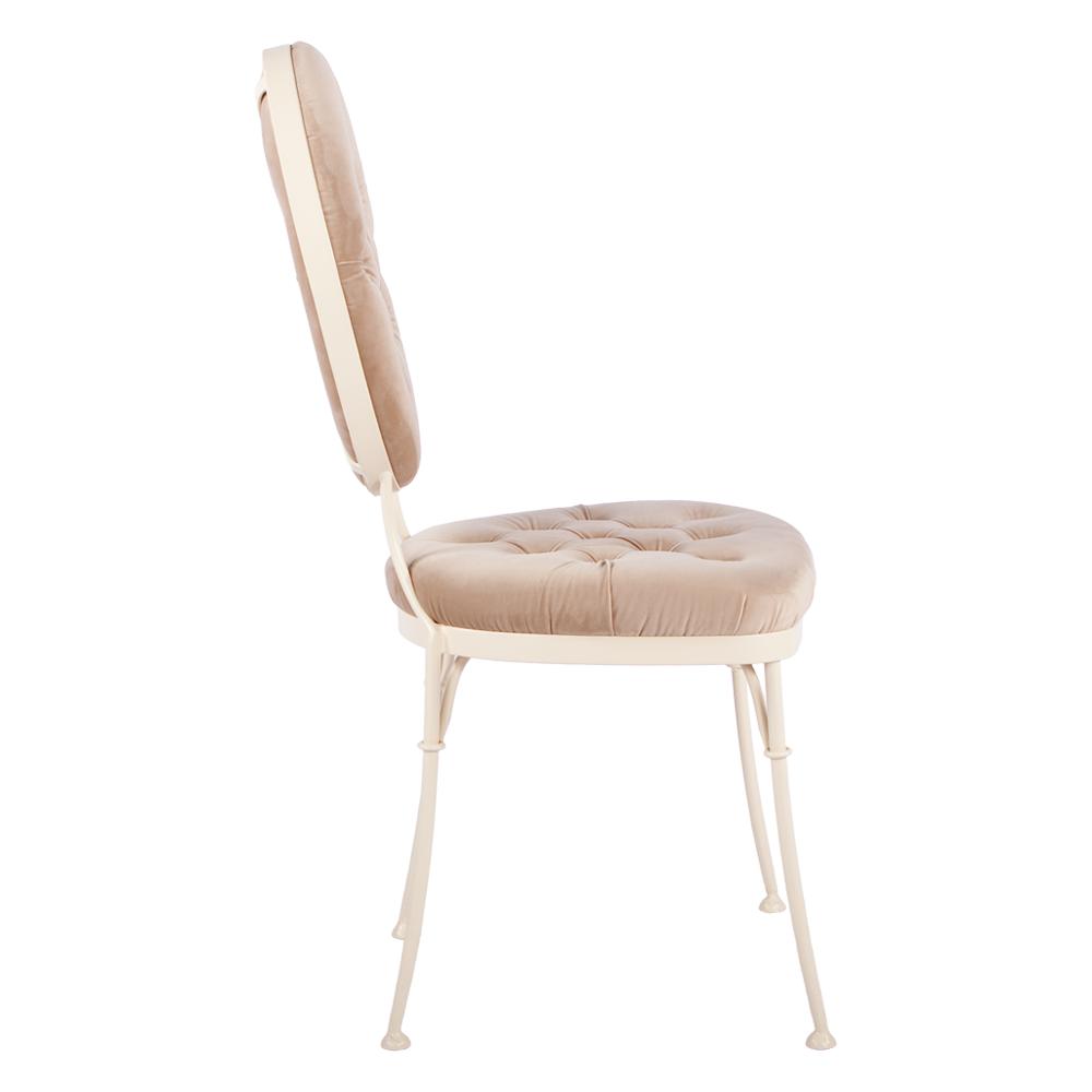 19015 Стул кованый Аделаида Айвори Того Карамель BOGACHO 4627138235126 - Вид №7