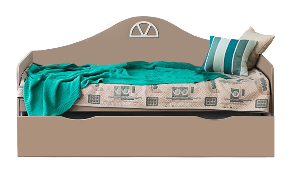 Подростковый диван-кровать с дополнительным спальным местом "Амстердам" МАНДАРИН АМСТЕРДАМ 179542 Красный Santreyd  - Вид №2