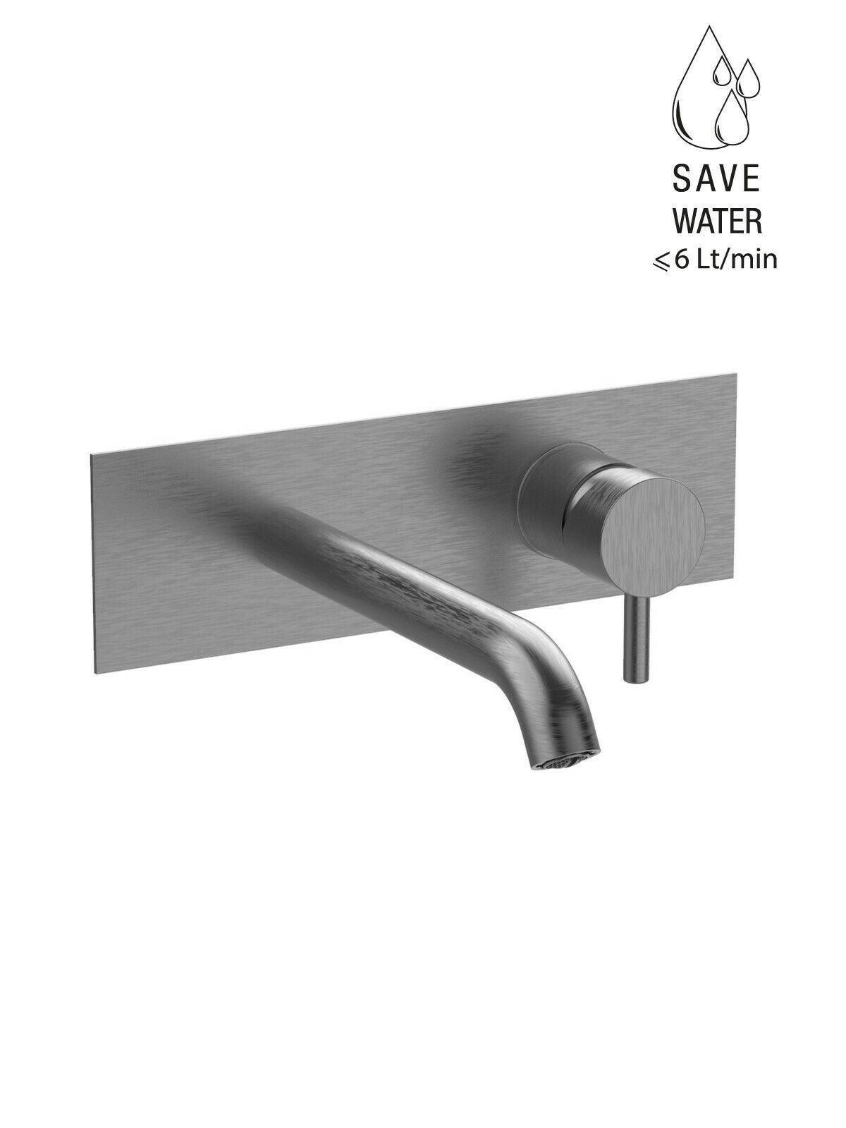 Настенный однорычажный смеситель для раковины с ограничителем расхода Rubinetterie Frattini Pepe XL ARCH-00076573 - Вид №30