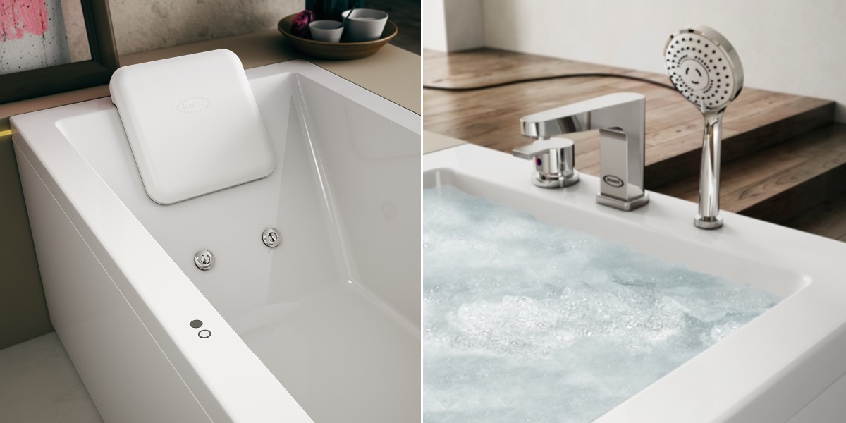 Ванна с гидромассажем Energy 160 без панелей ENE-1001-2400 Dx Jacuzzi ENE10012400DX - Вид №1