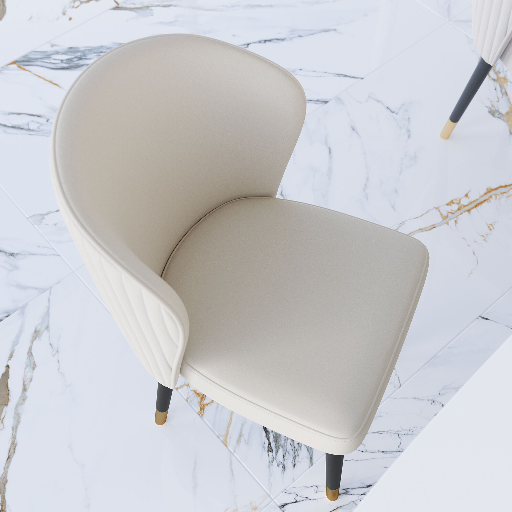 Стул из искусственной кожи GIULIA GRILLO SONTUOSA ARCH-00113495 - Вид №5