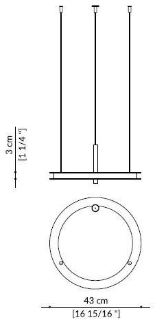 Paolo Castelli Металлический светодиодный подвесной светильник sun-id-1475482 - Вид №9