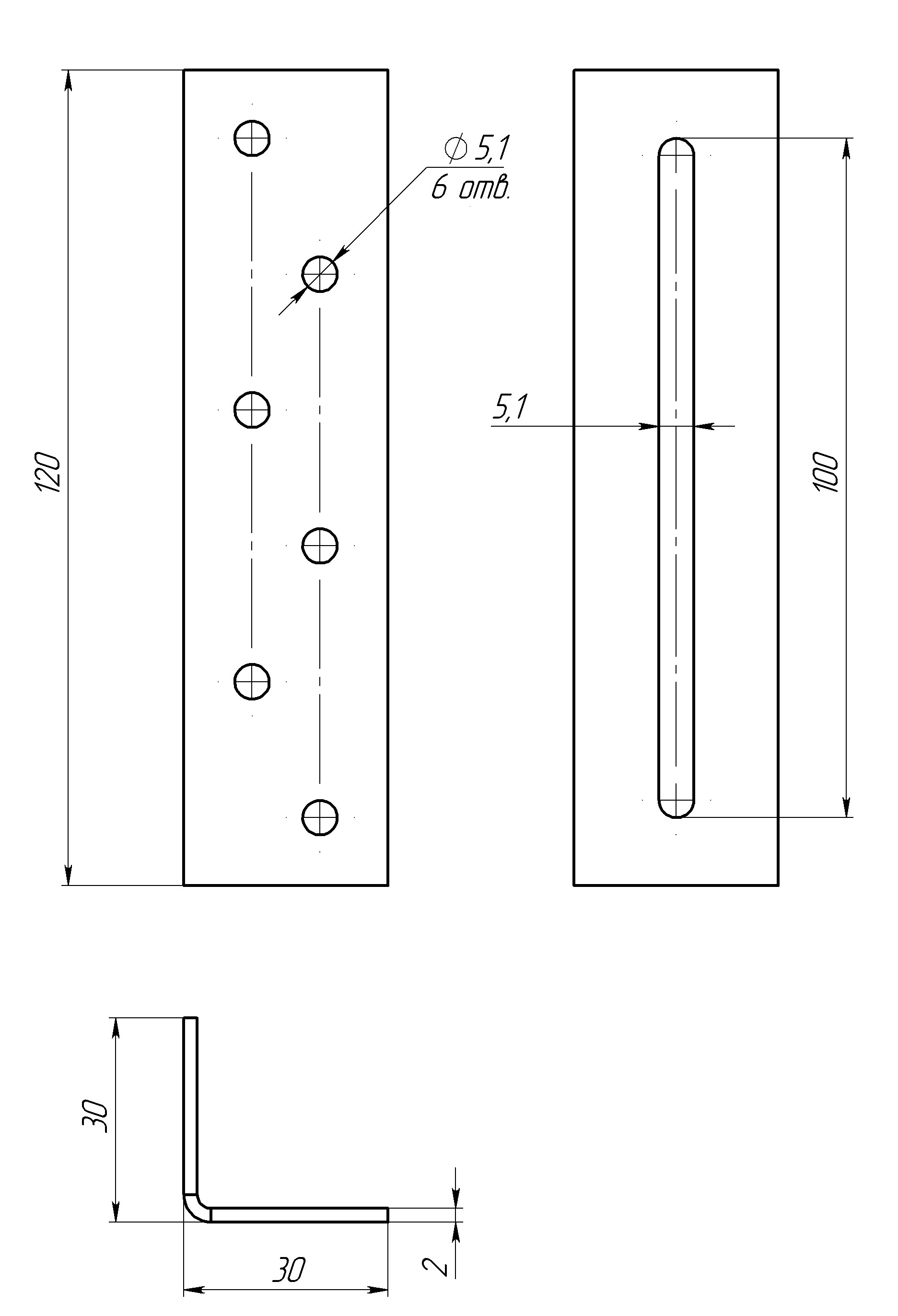Скользящий угол ПЕТРОТЕХ для компенсации усадки конструкций 30×30×120 мм 13414237 STLM-0003127 - Вид №4
