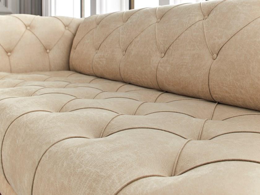 Enza Home Тафтинговый 3-местный диван из ткани Piedra sun-id-1471613 - Вид №12