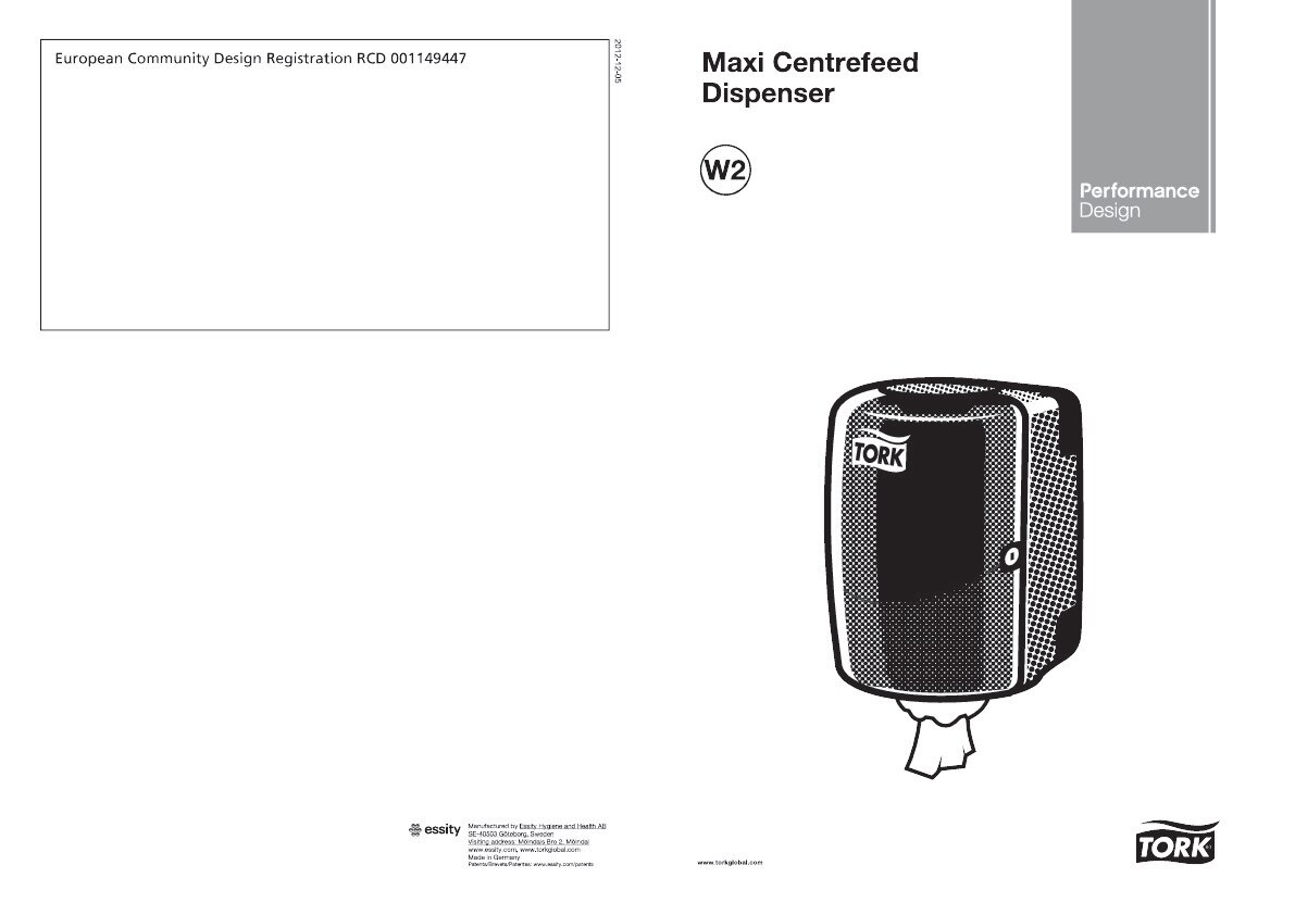 65300038 Центральный дозирующий макси-дозатор Tork  - Вид №4