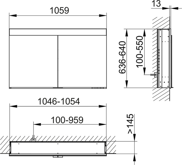 21502171301 Зеркальный шкаф KEUCO Edition 400 - Вид №2