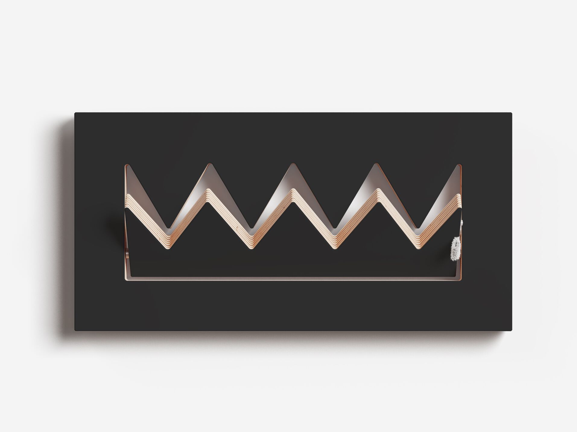 Вешалка для одежды из фанеры AMBIVALENZ Fläpps Crownhäng 40x20-1 ARCH-00126733