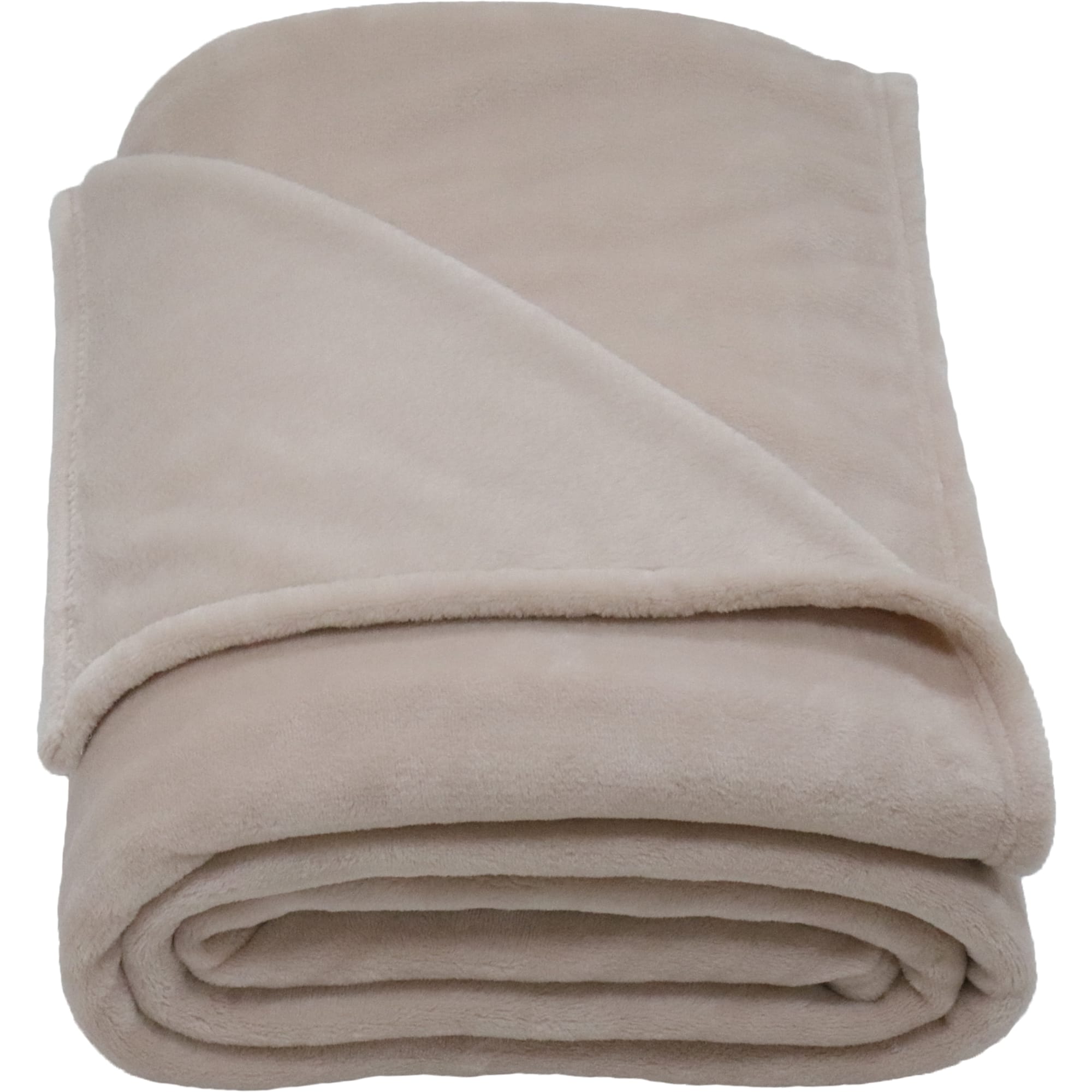 84378931 Плед «» 180x200 см фланель цвет розовый Jimena Santreyd  - Вид №2