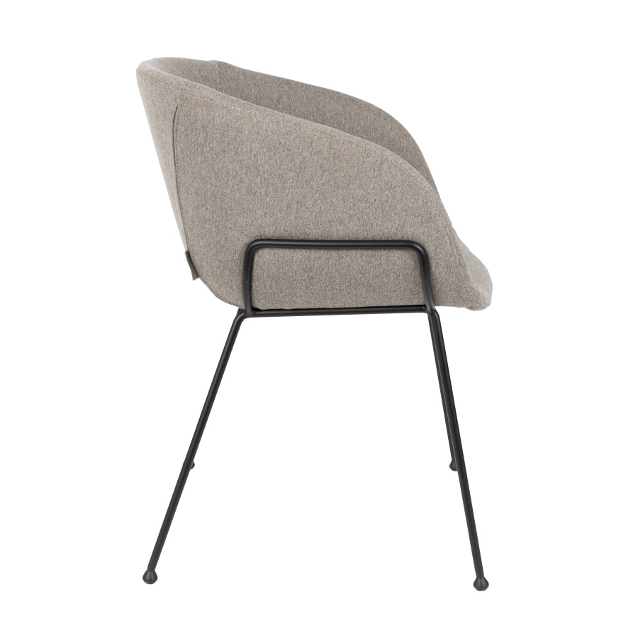 Кресло Feston серое Zuiver 1200157 - Вид №8