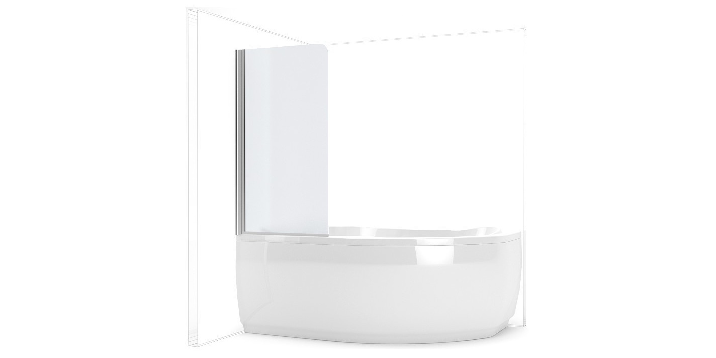 161912 Душевое ограждения на борт вынны Aquanet Россия AQ1 - Вид №2