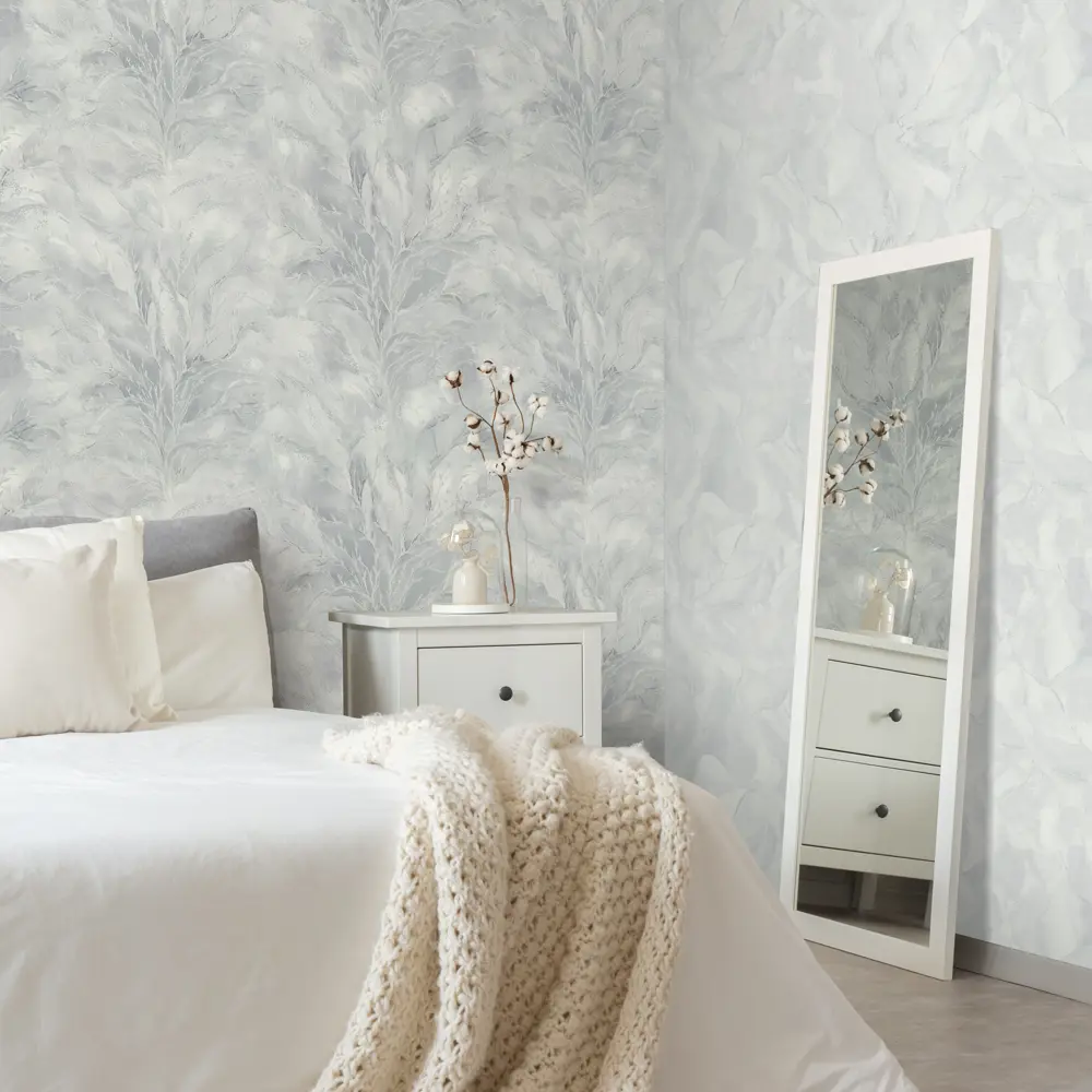 MONTE SOLARO Eiwa - Флизелиновые обои серые для стильного интерьера 89372004 STLM-0817791 - Вид №3