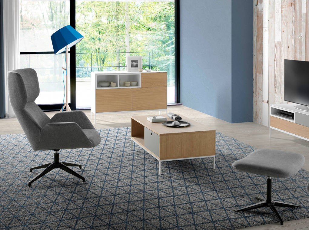 Кресло SILLON от Angel Cerda серое ANGEL CERDA ДИЗАЙНЕРСКИЕ 151466 Серый  - Вид №1