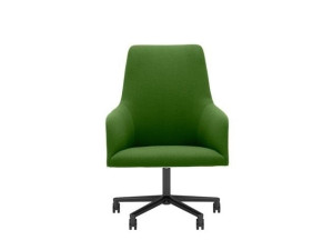 Офисное кресло с регулируемой высотой и колесами с 5 спицами