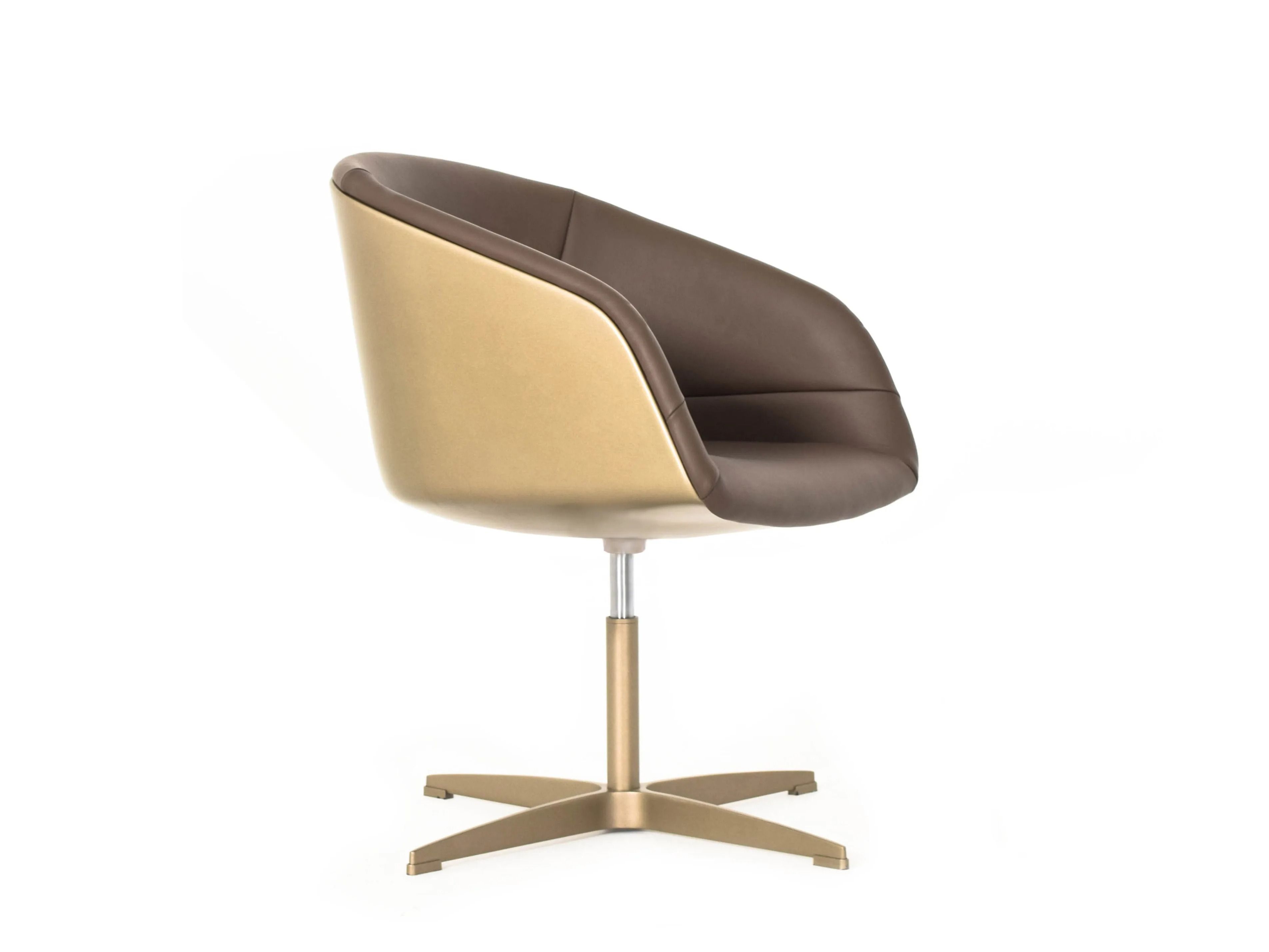 4-спицевое кожаное и стекловолоконное кресло с регулируемой высотой ABLE APOLLO ARCH-00139882