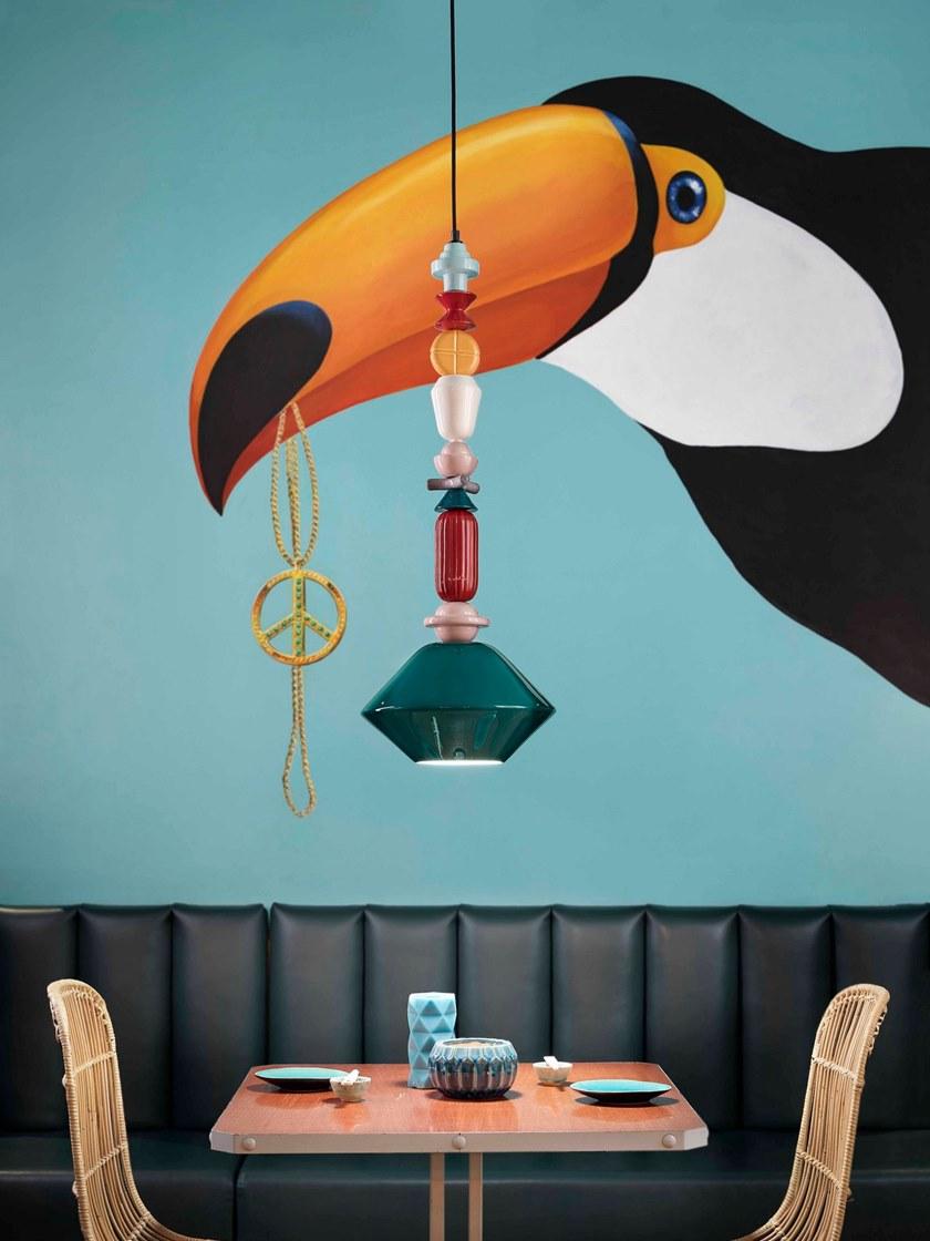 FERROLUCE Подвесной светильник из керамики Lariat C2512 - Вид №2