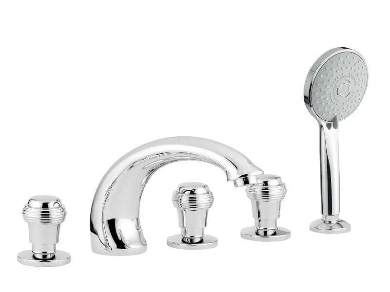 Хромированный латунный кран с 5 отверстиями Bugnatese Axo ARCH-00131981