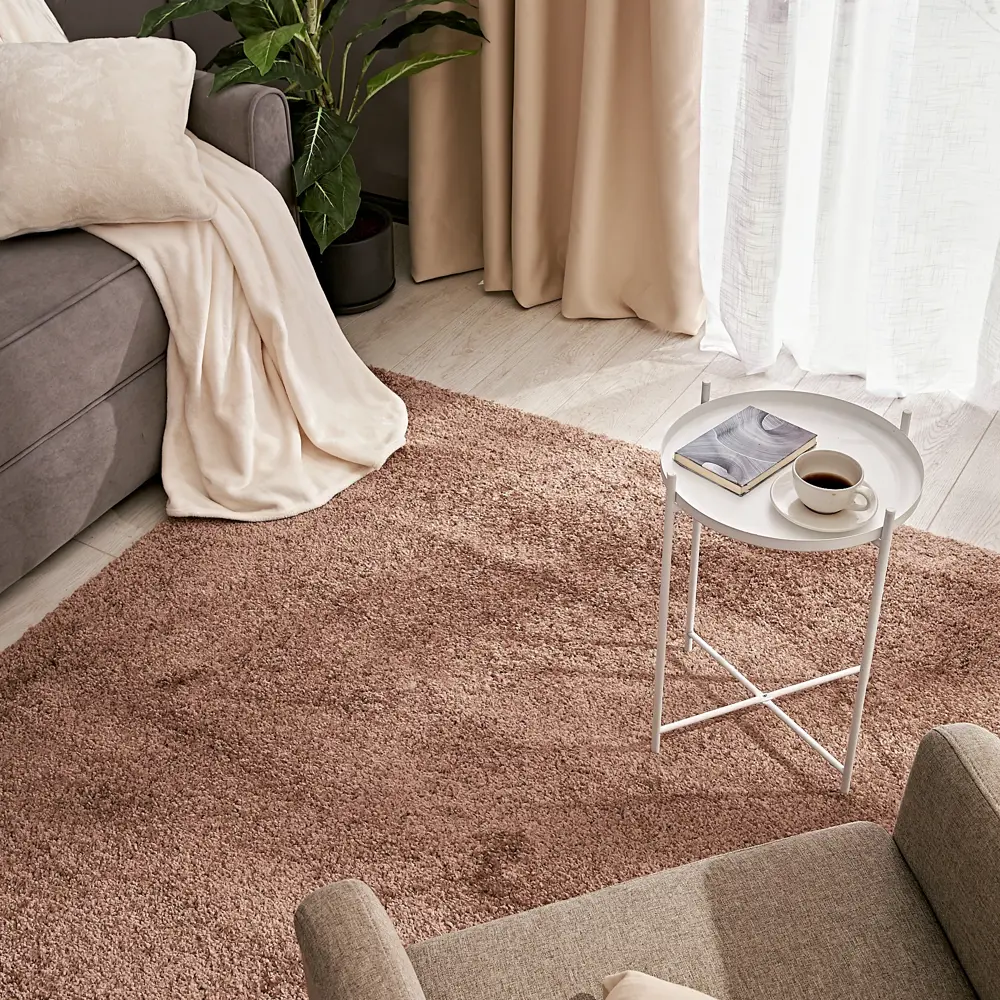 KREAFORTA Shaggy Bosfor — ковер с длинным ворсом для уютного интерьера 89394324 STLM-1578888