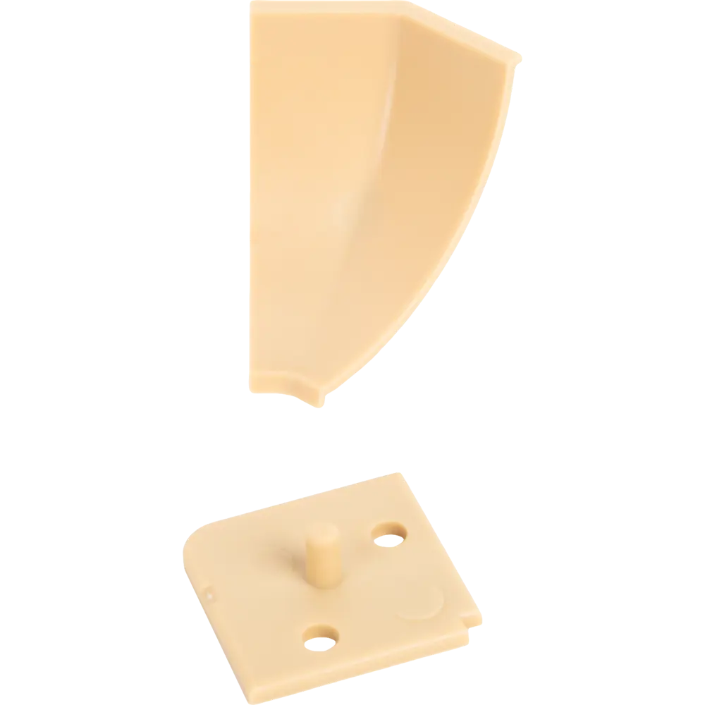 Santreyd Заглушки для плинтуса ПВХ бежевые 6 шт — аккуратные углы без зазоров 88282081 STLM-0077222 - Вид №4