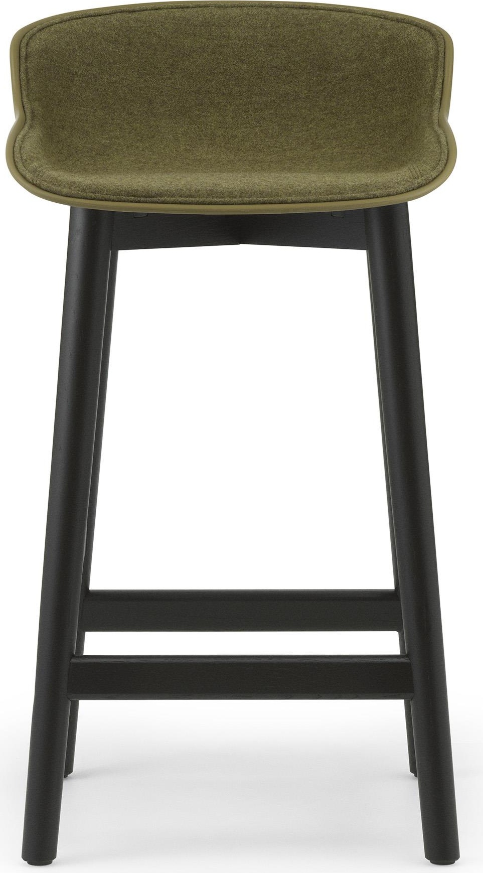 605153 Барный стул 65 см Передняя обивка Black Oak Olive / Main Line Flax Normann Copenhagen Hyg  - Вид №1