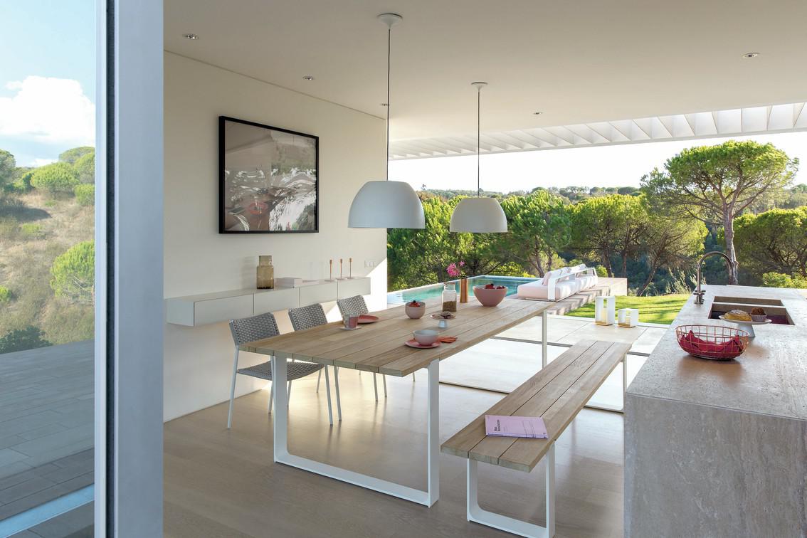 MNST1009 Обеденный стол pwi lava f10 270см x 107см Manutti Prato - Вид №3