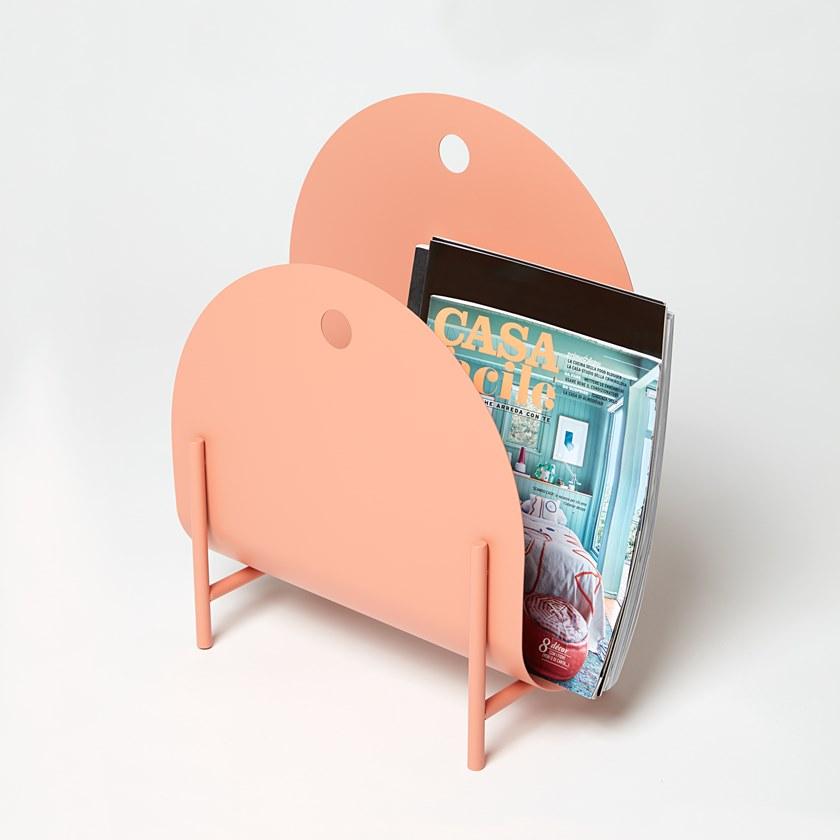 HIRO Полка для журналов из окрашенной стали sun-id-1452591 - Вид №2