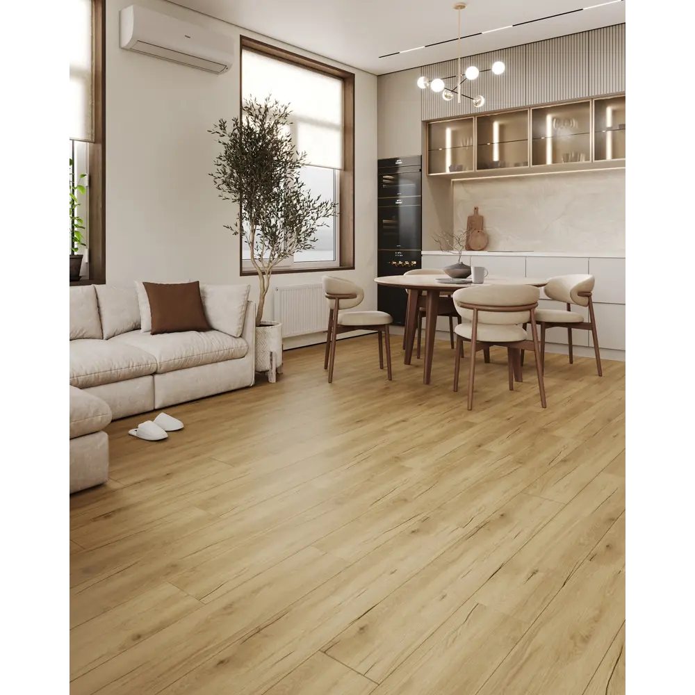 Ламинат Ultrastep Дуб Гудзон 33 класс толщина 8 мм с фаской 2.22 м² KRONOSTEP STLM-2014268 - Вид №5