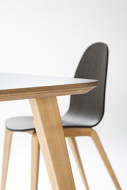 ONDARRETA Прямоугольный деревянный стол Bob sun-id-1387569 - Вид №2