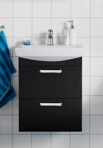 1751440 Life 700 M Шкаф И Коробка Умывальника Передняя Черная ... Hafa  Черный