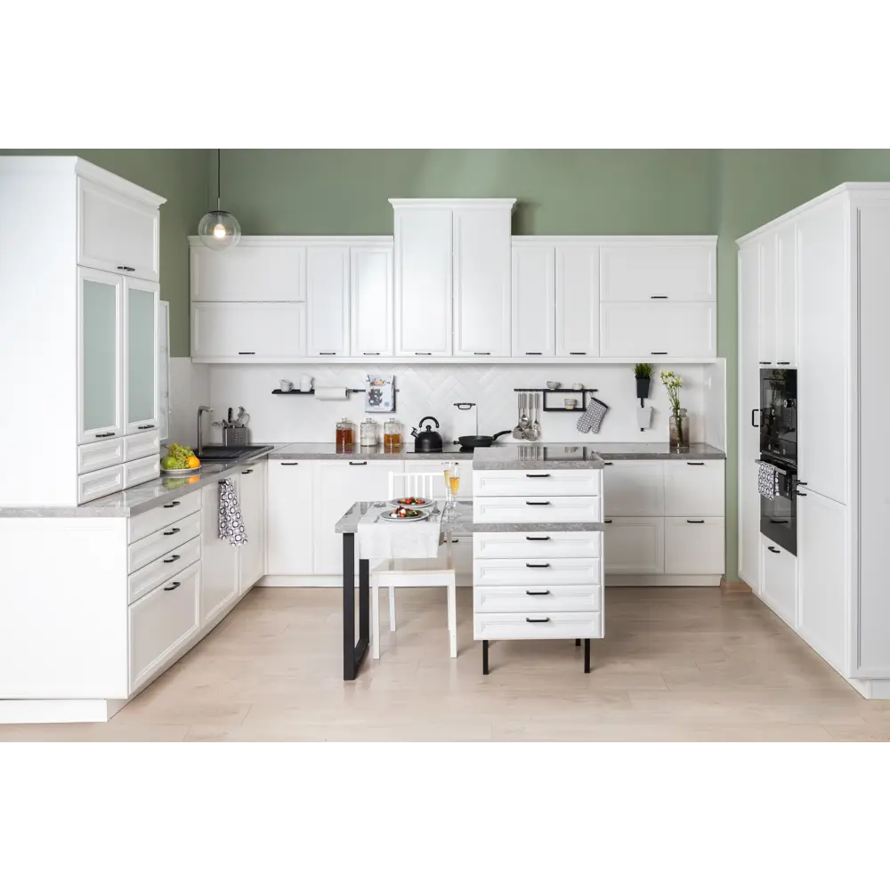 Фасад для кухонного шкафа Реш 59.7x38.1 см Delinia ID МДФ цвет белый 82011425 STLM-2087870 - Вид №6